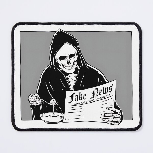 Item preview, Death Reads the Dailies designed and sold by Hofersofer.