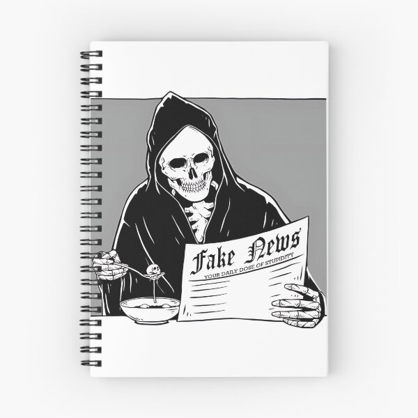 Item preview, Death Reads the Dailies designed and sold by Hofersofer.