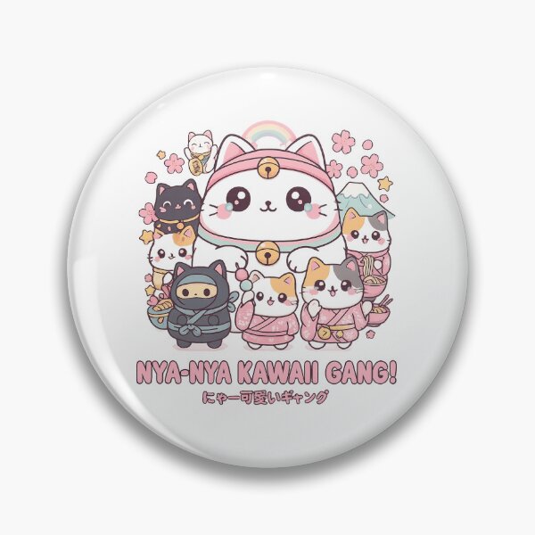 Item preview, Kawaii Cats designed and sold by Red White & WG.