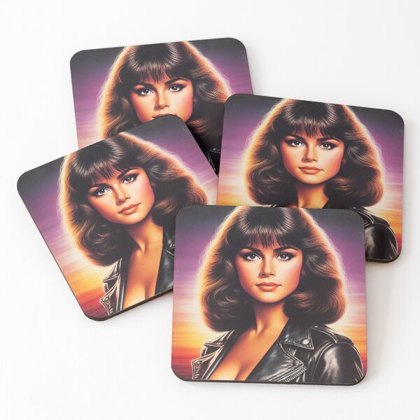 Item preview, 80s Retrowave Girl designed and sold by PulpVintage.