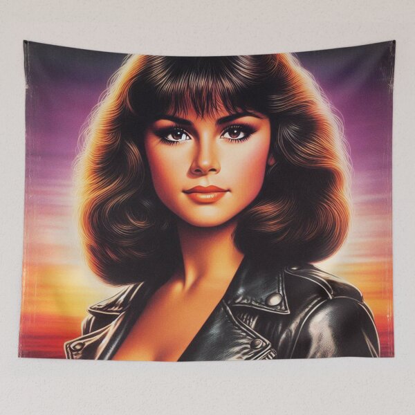 Item preview, 80s Retrowave Girl designed and sold by PulpVintage.