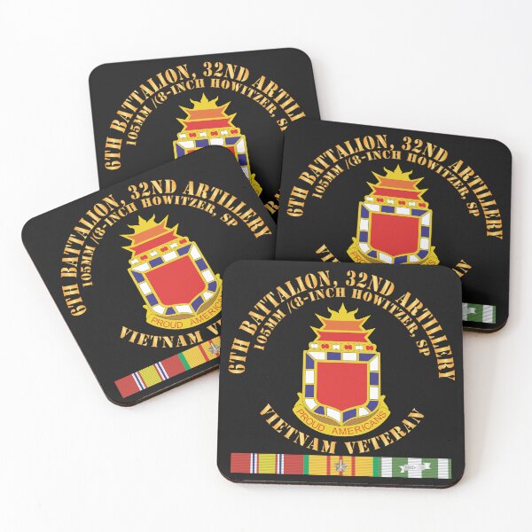 Item preview, Army - 6th Battalion, 32nd Field Artillery - Vietnam Veteran w VN SVC X 300 designed and sold by Military Insignia Products.