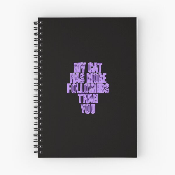 Item preview, My Cat Has More Followers Than You – Sassy Cat Mom Shirt for Pet Influencer Parents designed and sold by Shut Up and Stick It.