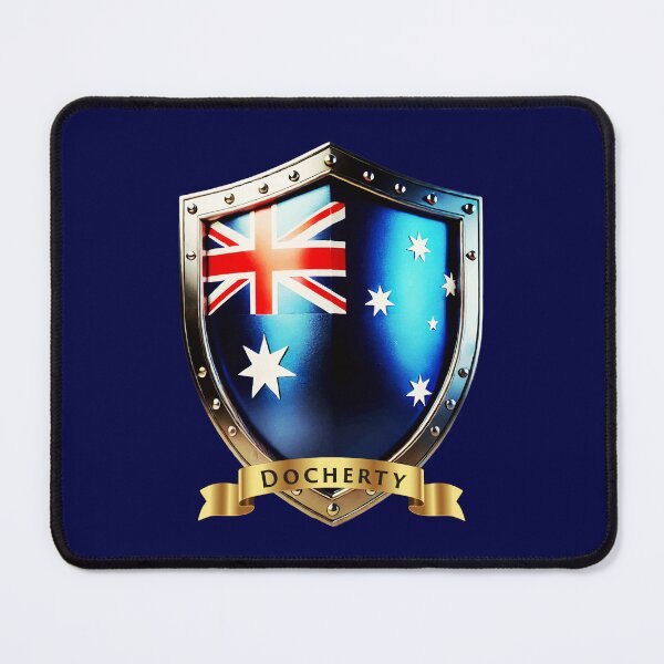 Item preview, Docherty Family Australia Shield,Heritage Crest of Honour designed and sold by Highlandkings.