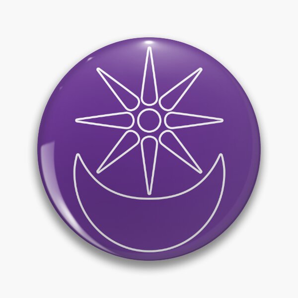 Item preview, Pontic Star and Crescent [White Strokes] designed and sold by jorellaf.