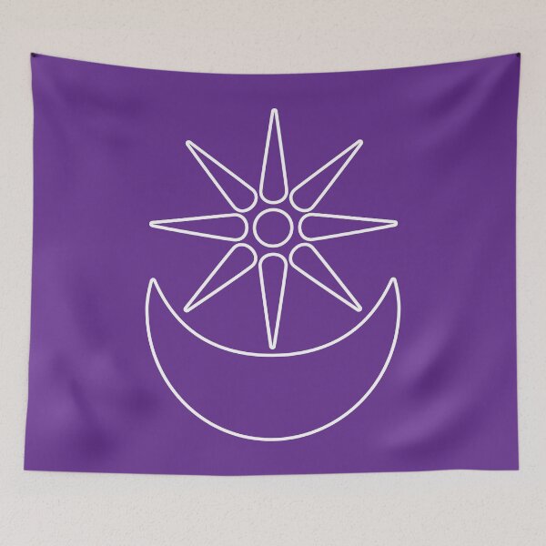 Item preview, Pontic Star and Crescent [White Strokes] designed and sold by jorellaf.