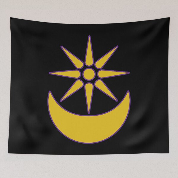 Item preview, Pontic Star and Crescent [Gold with Royal Purple] designed and sold by jorellaf.