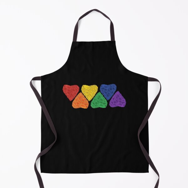 Item preview, Stone Age Hearts [Pride Colours] designed and sold by jorellaf.