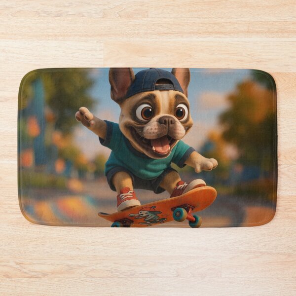 Item preview, Skater French Bulldog designed and sold by Sillytoe.