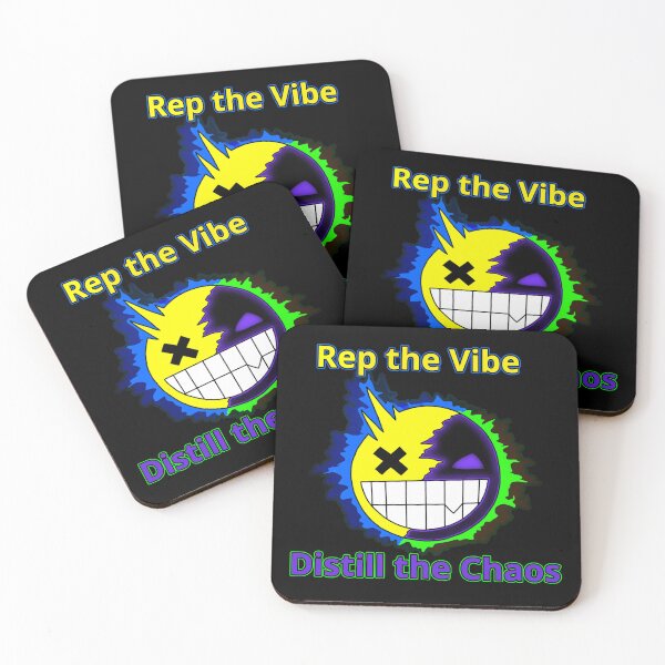 Item preview, Rep the Vibe, Distill the Chaos designed and sold by Distilled-Oasis.