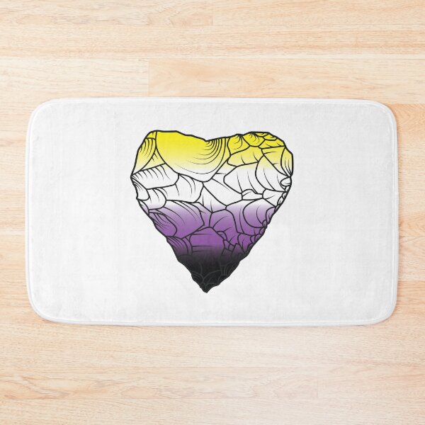 Item preview, Stone Age Heart [Non-Binary] designed and sold by jorellaf.