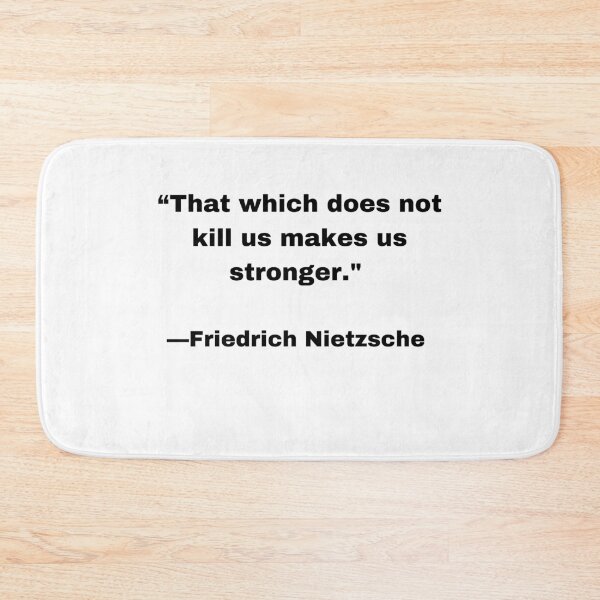 Item preview, |T-Shirt Classic| That Which Does Not Kill Us Makes Us Stronger ||Friedrich Nietzsche|| designed and sold by SeaNympth.