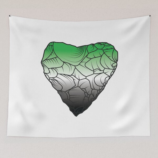 Item preview, Stone Age Heart [Aro] designed and sold by jorellaf.