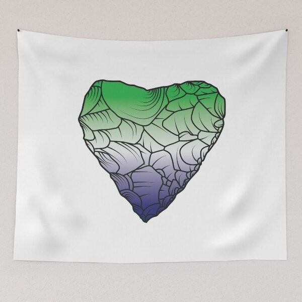 Item preview, Stone Age Heart [Gay] designed and sold by jorellaf.
