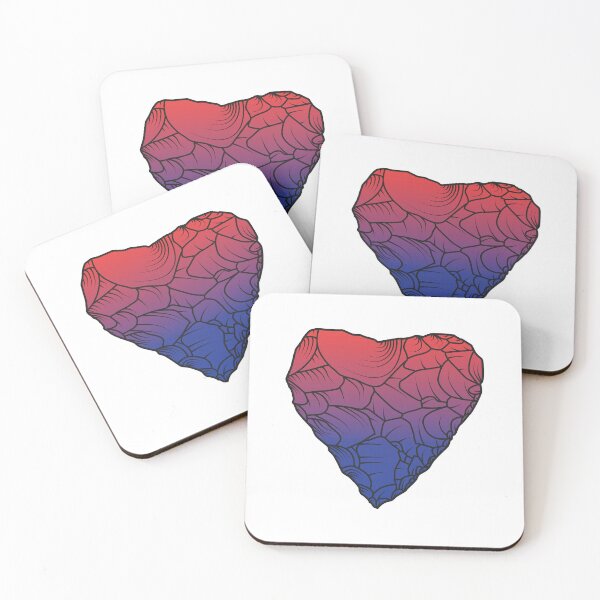 Item preview, Stone Age Heart [Bi] designed and sold by jorellaf.