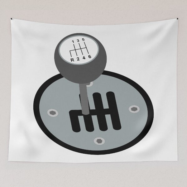 Item preview, GEAR LEVER (WHITE) designed and sold by Marlon Oseguera.