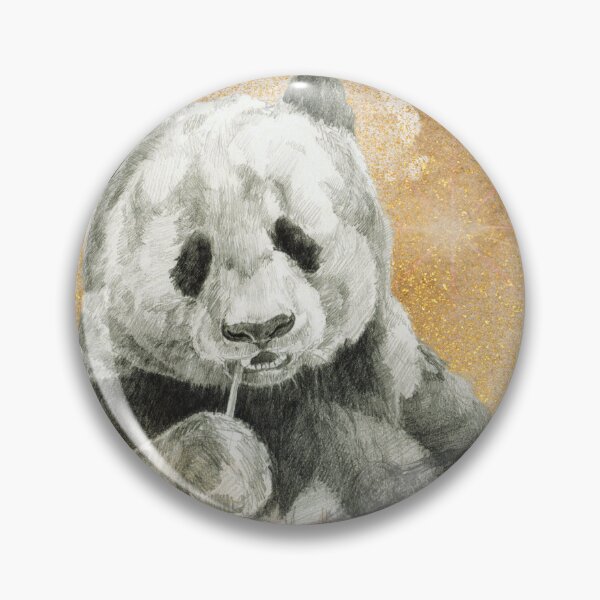Item preview, Panda Eating Bamboo designed and sold by CollageFingers.