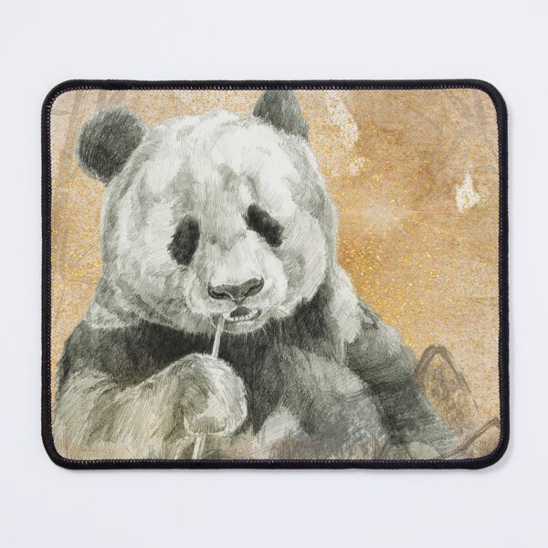Item preview, Panda Eating Bamboo designed and sold by CollageFingers.