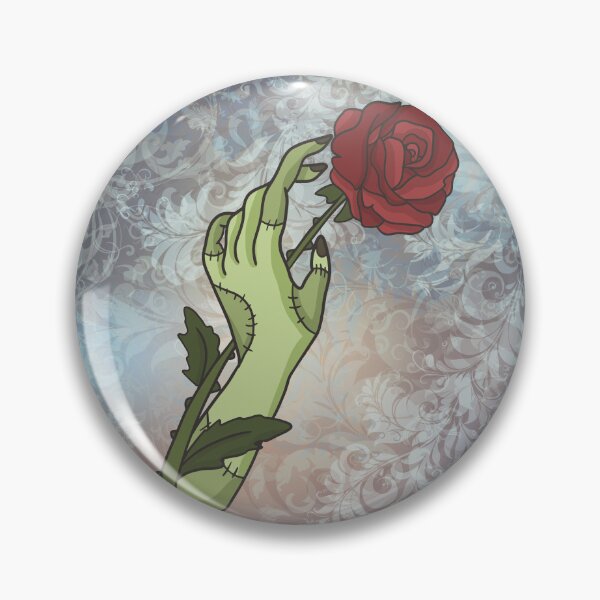Item preview, Mano de bruja y rosa de Halloween designed and sold by Eclectic Monkey.