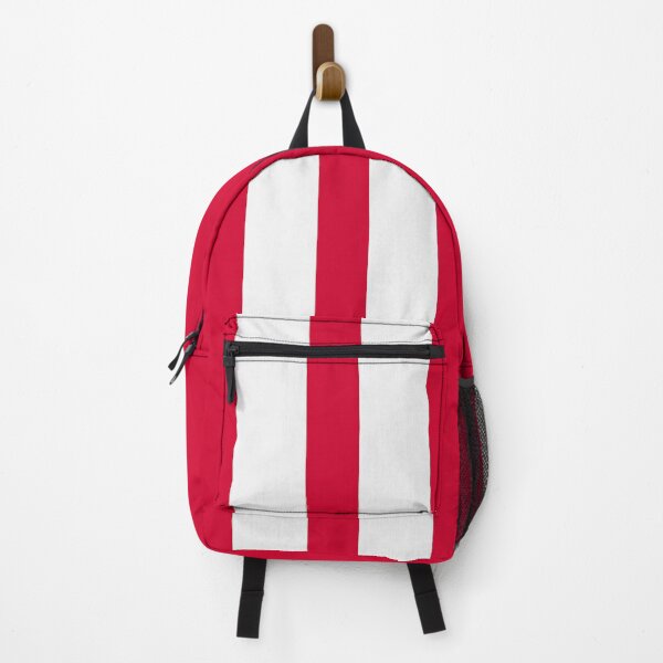 Item preview, Dual Racing Stripes - Large Gap (White on Cherry Red) designed and sold by Racing Stripes Only.