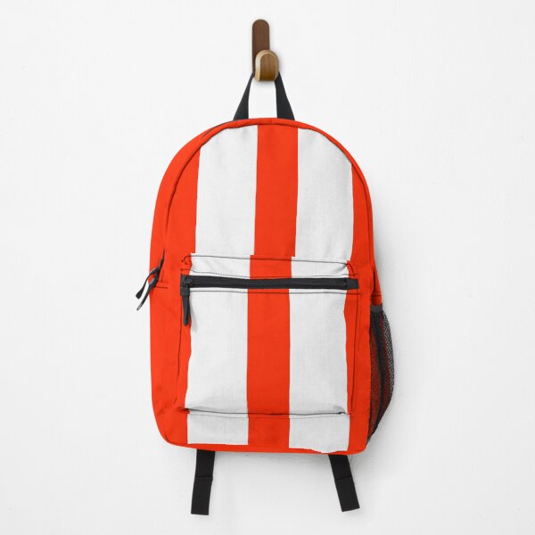 Item preview, Dual Racing Stripes - Large Gap (White on Bright Red) designed and sold by Racing Stripes Only.