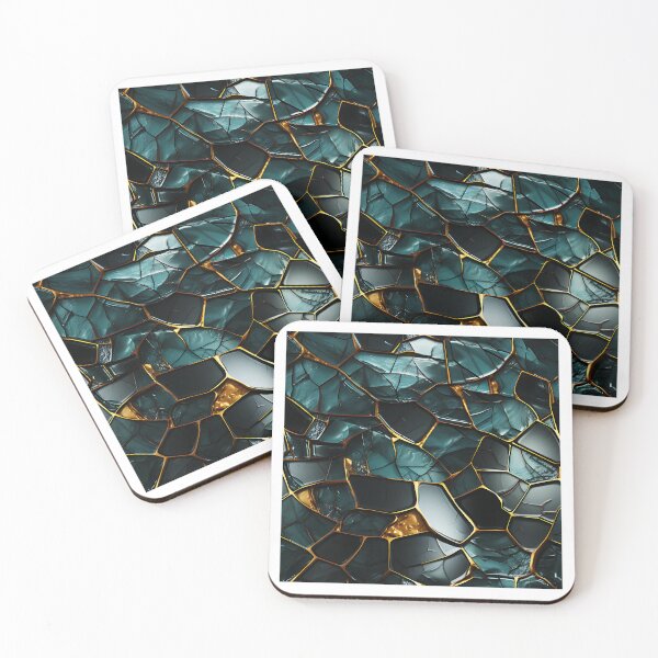 Item preview, Elegant Cold Jade Marble | Minimalist Decorative Texture designed and sold by JollyCritters.