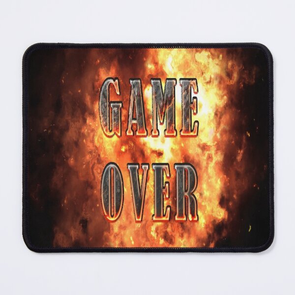 Item preview, Game Over: Title with fire, flames and explosion effects designed and sold by George's Creative Works.