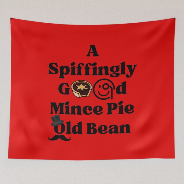 Item preview, A Spiffingly Good Mince Pie Old Bean. designed and sold by MPC-Mince-Pies.