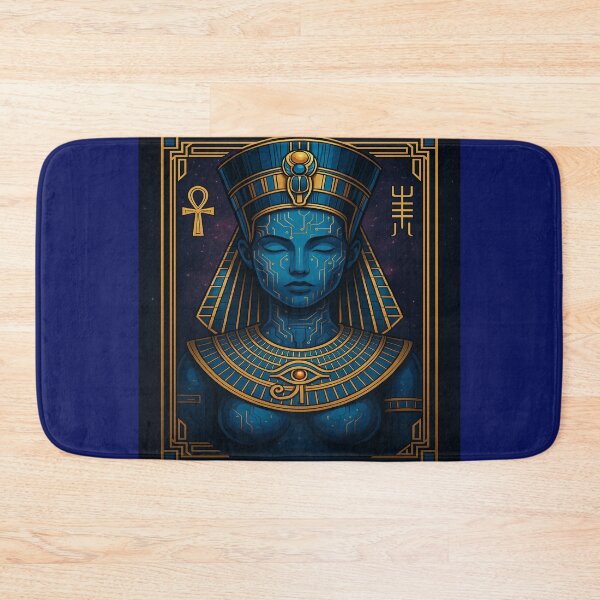 Item preview, Lyra of the Future Pharaohs – Cyber Ankh Goddess designed and sold by LyraPublishing.