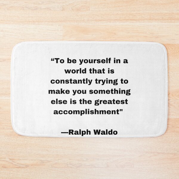 Item preview, |T-Shirt Classic| Be yourself in This Constant World ||Ralph Waldo Emerson|| designed and sold by SeaNympth.