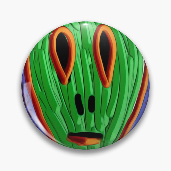 Item preview, ALIEN FACE GREEN ALIEN FACE designed and sold by Alien990.