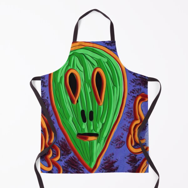 Item preview, ALIEN FACE GREEN ALIEN FACE designed and sold by Alien990.