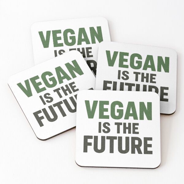 Item preview, Vegan Is The Future – GRUNGE Eco Friendly Typography Design designed and sold by DavidMay.