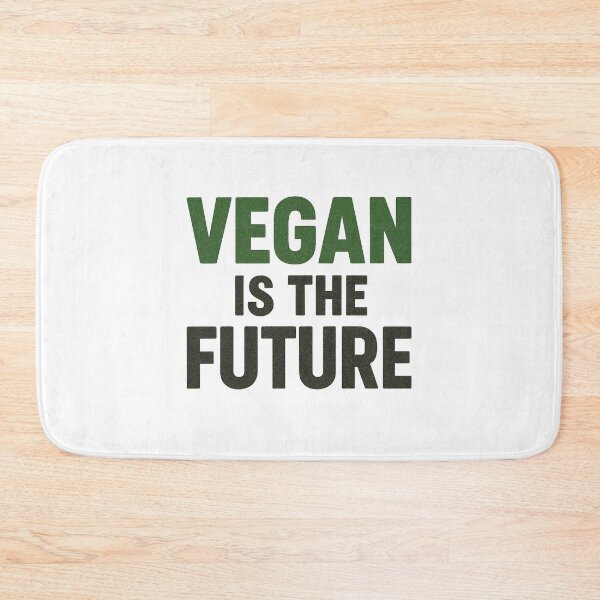 Item preview, Vegan Is The Future – GRUNGE Eco Friendly Typography Design designed and sold by DavidMay.