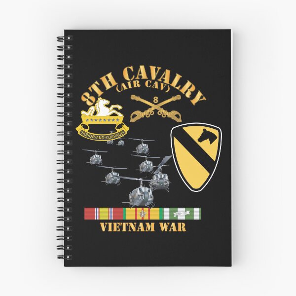 Item preview, Army - 8th Cavalry (Air Cav) - 1st  Cav Division w SVC wo Airmobile X 300 designed and sold by Military Insignia Products.