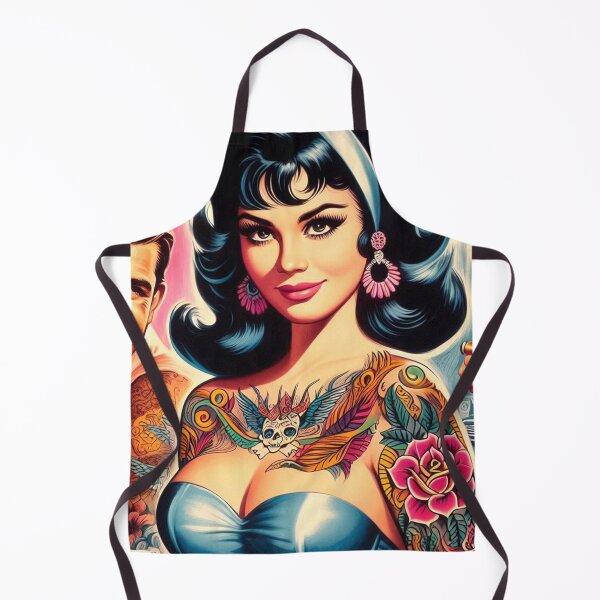Item preview, Cute Tattooed Pin up designed and sold by PulpVintage.