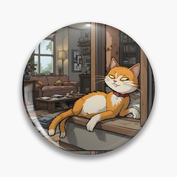 Item preview, Charming Cartoon Cats Cozy Indoor Settings Illustration Lasagna designed and sold by ART ATTACK ZONE.
