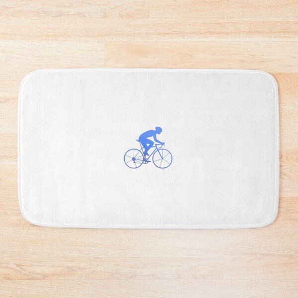 Item preview, A focused cyclist_Blue paint designed and sold by Aariq.