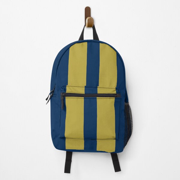 Item preview, Dual Racing Stripes - Large Gap ("Gold" Non-Metallic on Coker Blue) designed and sold by Racing Stripes Only.