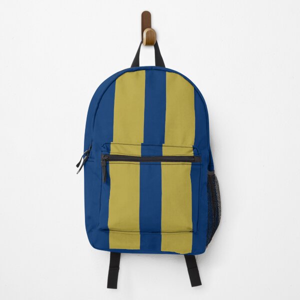 Item preview, Dual Racing Stripes - Large Gap ("Gold" Non-Metallic on Guardsman Blue) designed and sold by Racing Stripes Only.