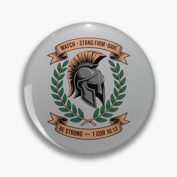 Item preview, Spartan Helm Ribbons • 1 Cor 16:13 designed and sold by GENX-AUTISM-DAD.
