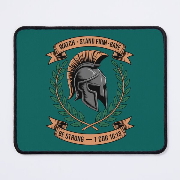 Item preview, Spartan Helm Ribbons • 1 Cor 16:13 designed and sold by GENX-AUTISM-DAD.