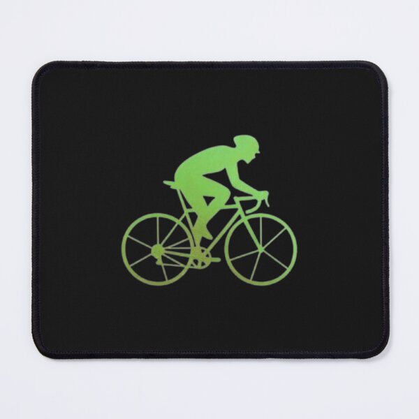 Item preview, A focused cyclist_Green paint designed and sold by Aariq.