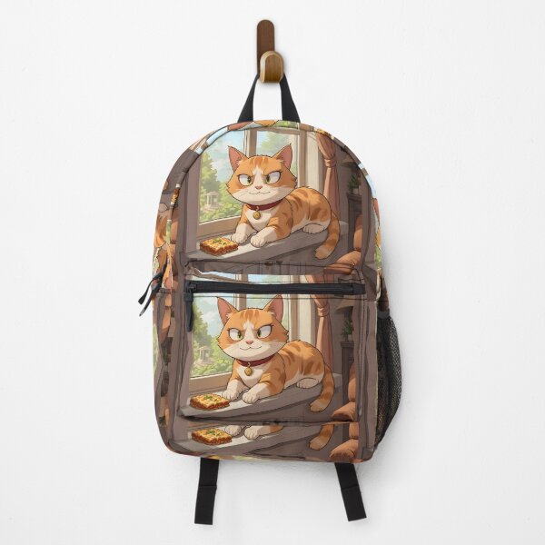 Item preview, Window Cartoon Cats Cozy Indoor Settings Illustration Lasagna designed and sold by ART ATTACK ZONE.