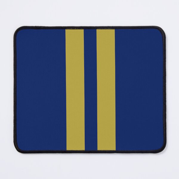 Item preview, Dual Racing Stripes - Large Gap ("Gold" Non-Metallic on Dark Blue) designed and sold by Racing Stripes Only.