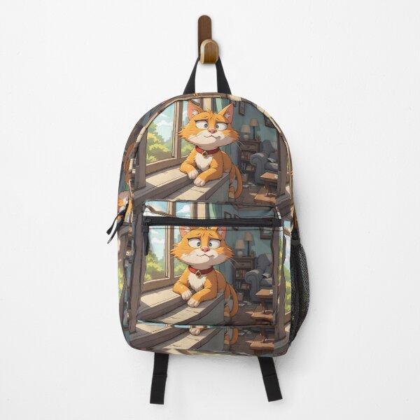 Item preview, Cartoon Cats Cozy Indoor Settings Illustration Lasagna designed and sold by ART ATTACK ZONE.