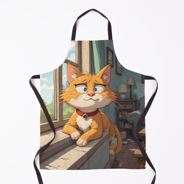 Item preview, Cartoon Cats Cozy Indoor Settings Illustration Lasagna designed and sold by ART ATTACK ZONE.
