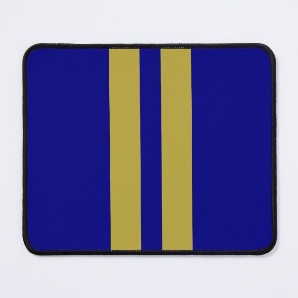 Item preview, Dual Racing Stripes - Large Gap ("Gold" Non-Metallic on Navy Blue) designed and sold by Racing Stripes Only.
