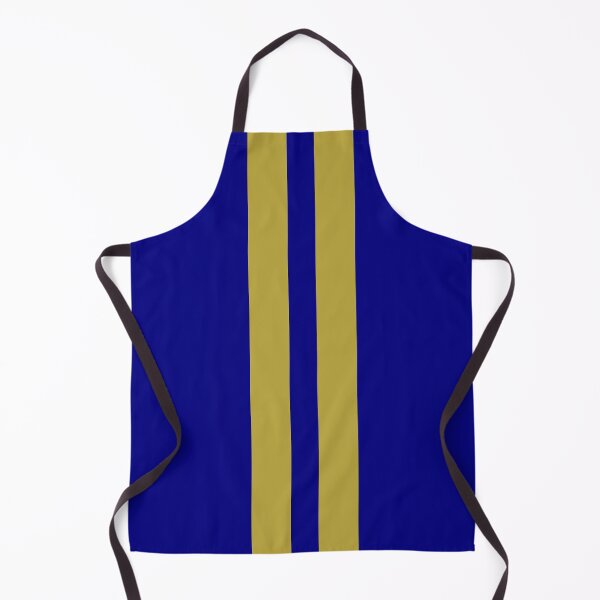 Item preview, Dual Racing Stripes - Large Gap ("Gold" Non-Metallic on Navy Blue) designed and sold by Racing Stripes Only.