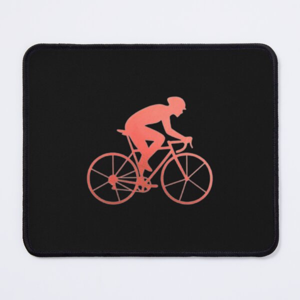 Item preview, A focused cyclist_Red paint designed and sold by Aariq.